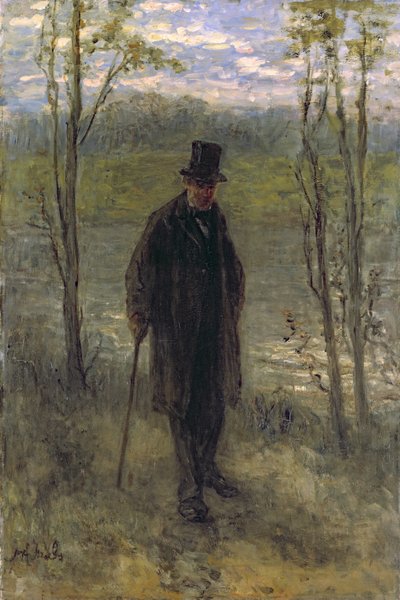 トワイライトオブライフ、1907年頃 作： Jozef Israëls